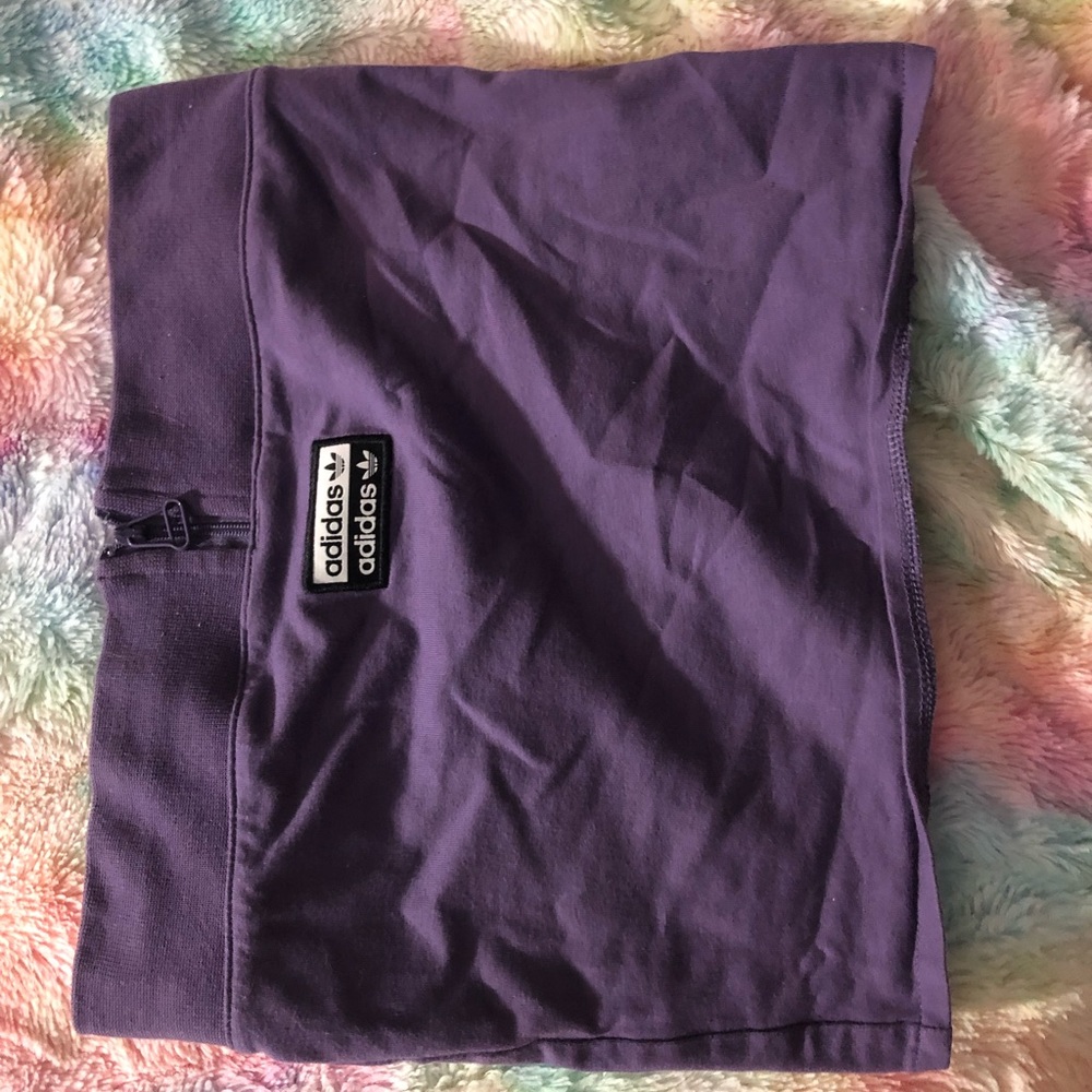 Adidas’s crop top purple xs